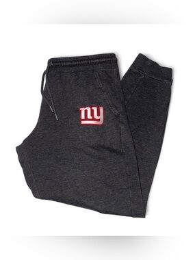 Antigua Dark Charcoal NY Embroidered Sweatpants